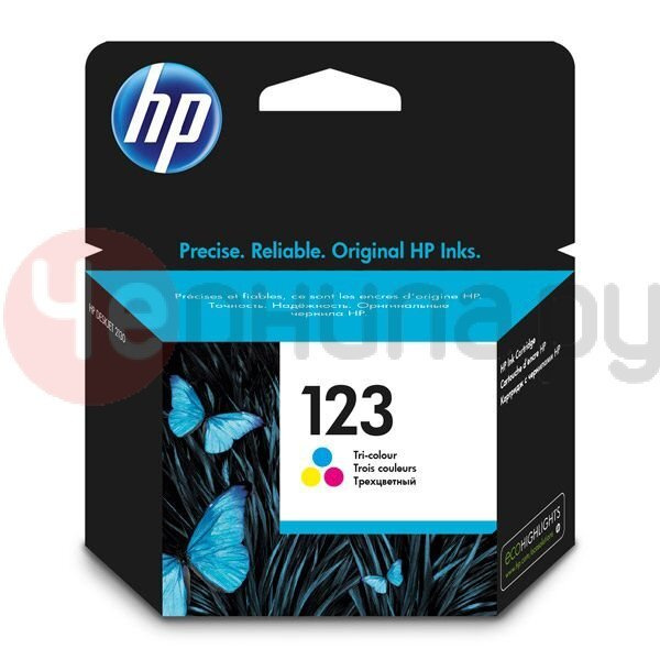 Картридж HP 123 Color для DeskJet 2130/2630/3630 F6V16AE #1