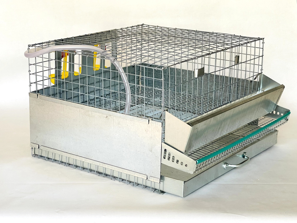 Клетка для перепелов на 25 голов, укомплектована всем необходимым. Сельская Удача  #1