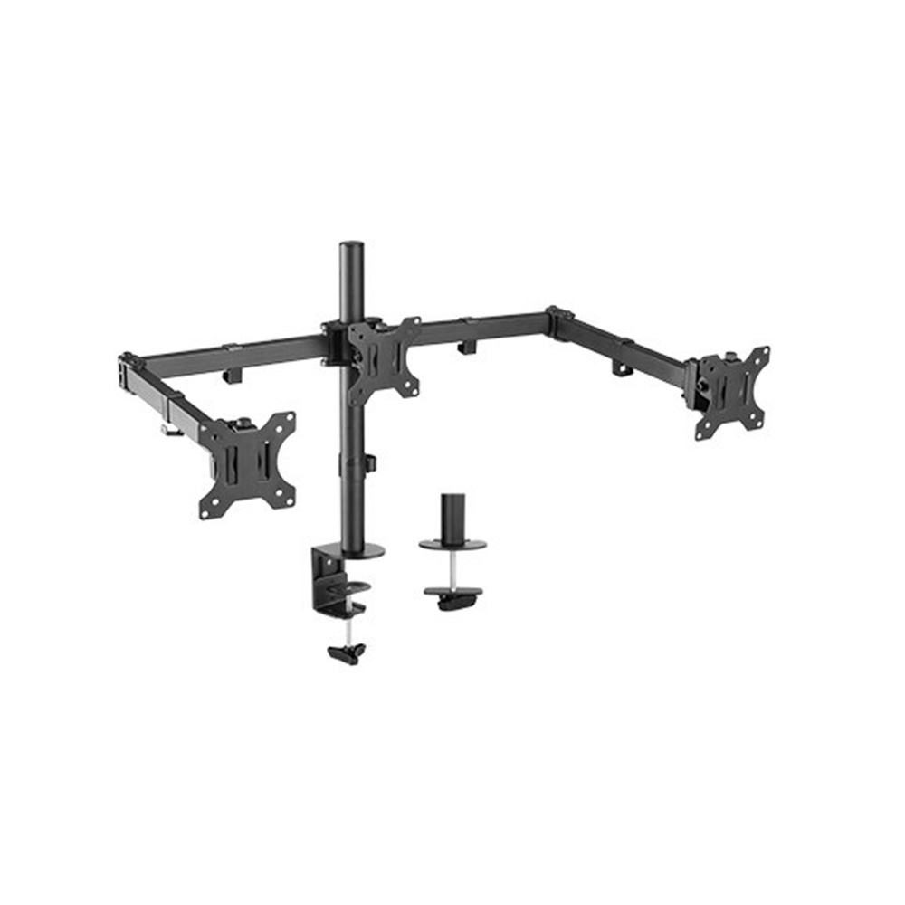 Настольный кронштейн Brateck LDT12-C034N для 3-х мониторов (13"-32") #1