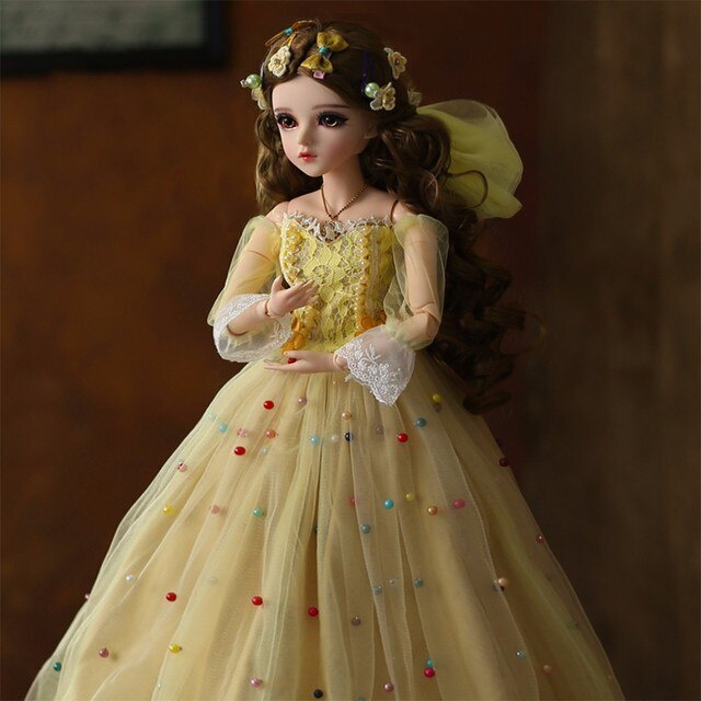 Doris Шарнирная BJD кукла Дорис с дополнительным мейком - Рассвет (60см) (Doris Sunshine Doll 60 sm) #1