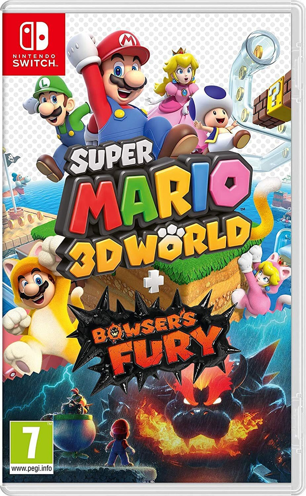 Игра Super Mario 3D World + Bowser's Fury (Nintendo Switch, Русская версия) #1