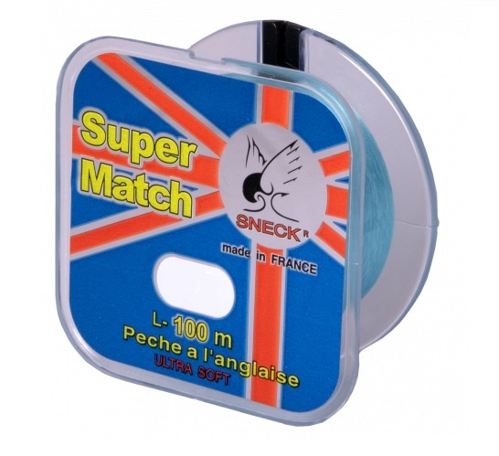 Леска монофильная для рыбалки Sneck Super Match, 0,18mm, 100m, 1 штука  #1