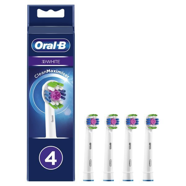 ОРАЛ-БИ насадка сменная для электрических зубных щеток 3D White CleanMaximiser EB18рRB №4  #1