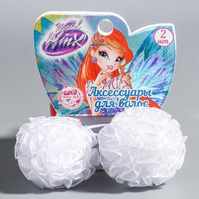 Бант-резинка, 3,5 см, "Блум", WINX #1