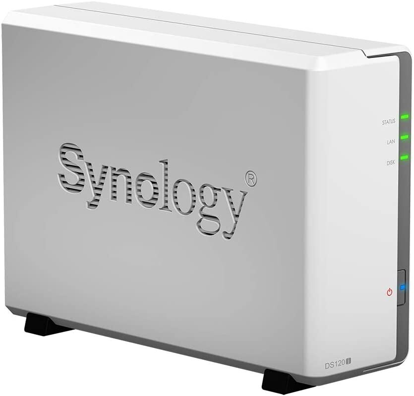 Сетевое хранилище Synology DiskStation DS120j с 1 отсеками (бездисковый)  #1