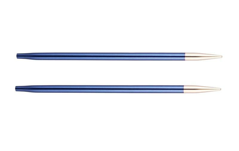 Спицы съемные "Zing" 4,5 мм для длины тросика 20 см, алюминий, иолит (фиолетовый), 2 шт в упаковке, KnitPro, #1