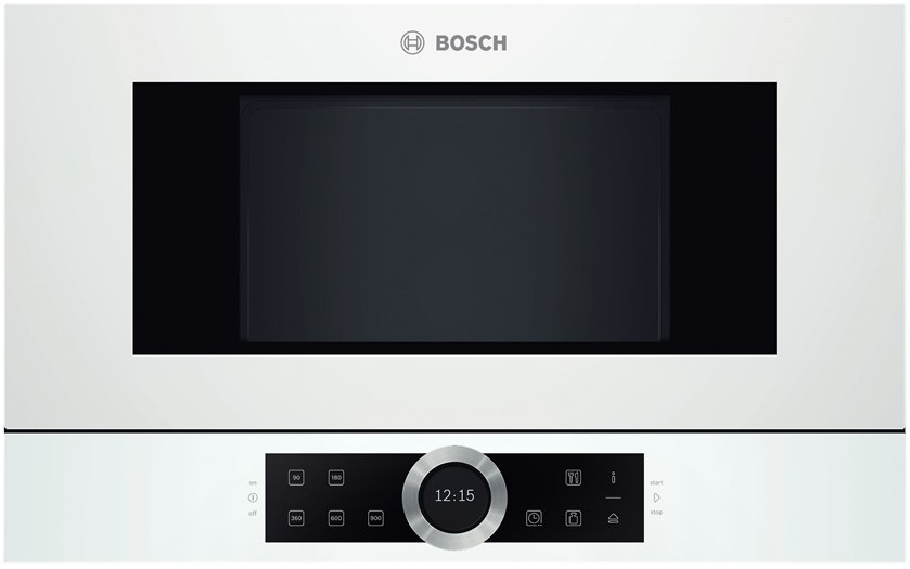 Встраиваемая микроволновая печь Bosch BFL634GW1, белая #1