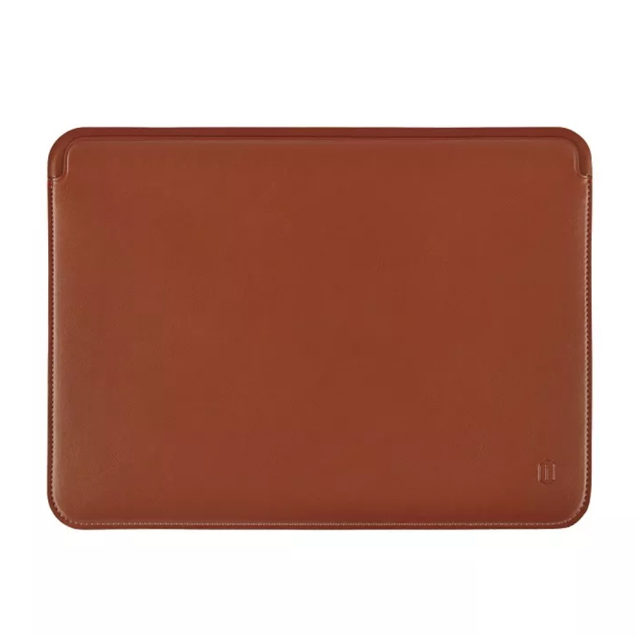 Чехол для ноутбука WiWU Skin Pro Platinum Tech Leather Sleeve для Apple MacBook 16.2" Brown  #1