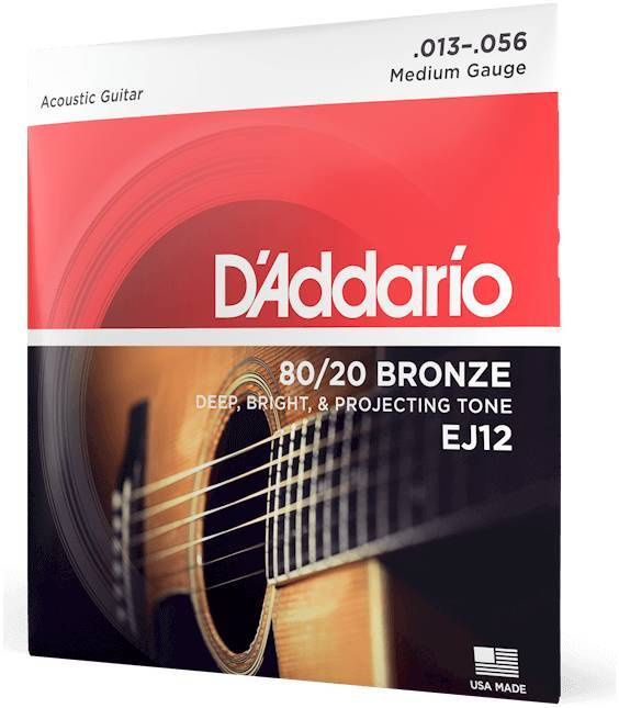 D'ADDARIO EJ12 Струны для акустической гитары #1