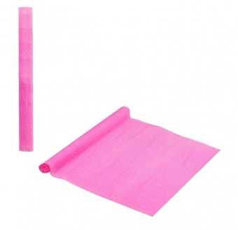 Бумага гофрированная креповая цветная Ярко Розовая 50х200см  #1