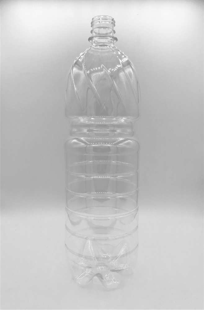Бутылка 1,5 л. с пробкой прозрачная 70 шт #1