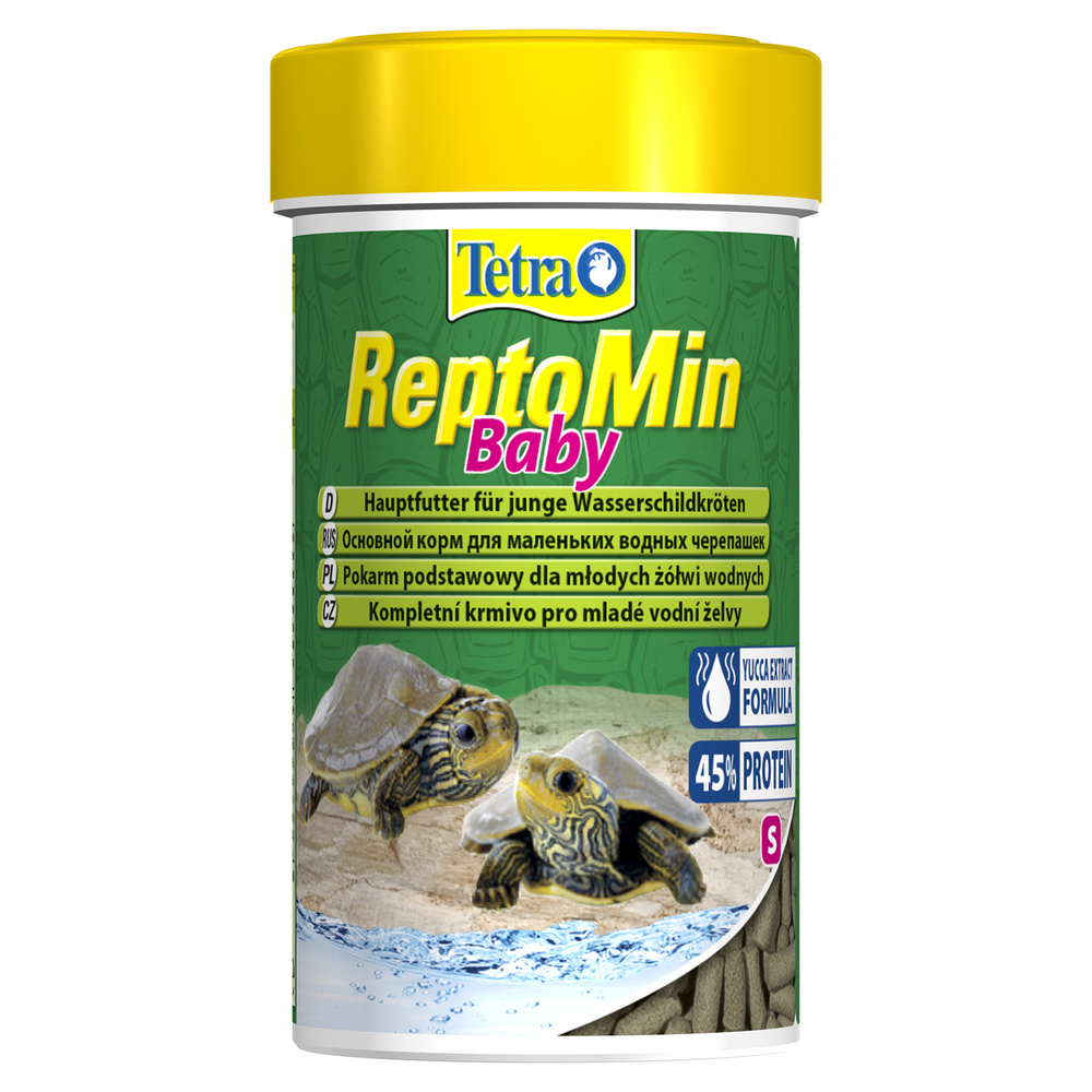 Tetra ReptoMin Baby корм для молоди водных черепах 100 мл #1