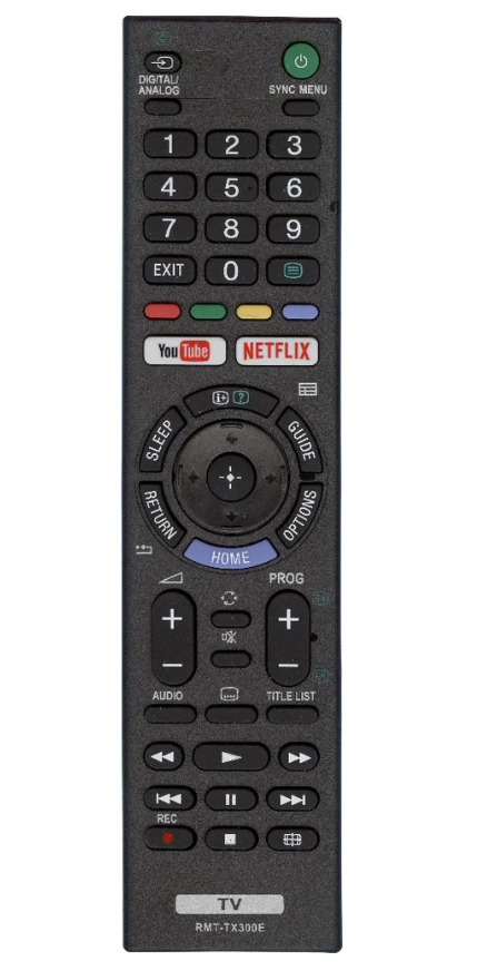 Пульт для телевизора Sony RMT-TX300E NETFLIX / Пульт ДУ #1