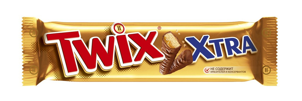 Батончик Twix Xtra шоколадный, комплект: 3 упаковки по 82 г #1