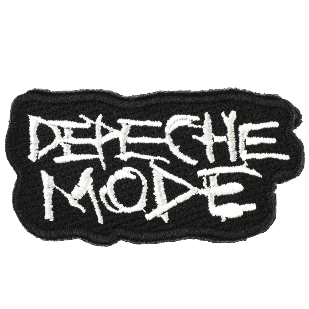 Нашивка, шеврон, патч (patch) Depeche Mode (Депеш Мод), размер 7,5*4 см  #1