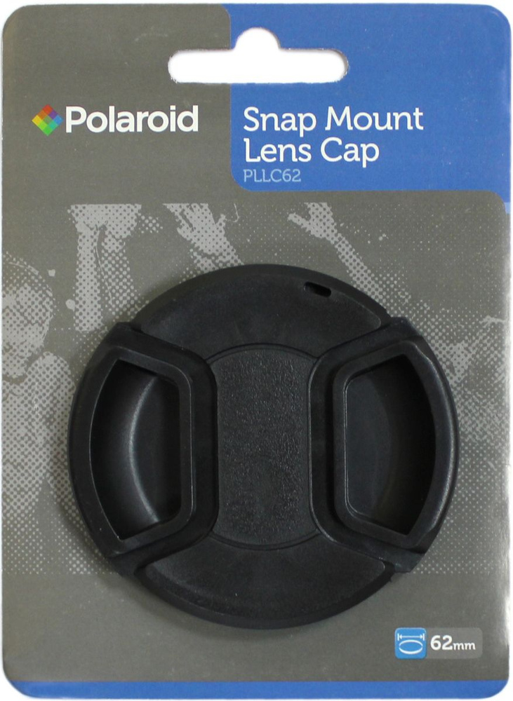 Крышка Polaroid Snap Mount Lens Cap защитная для объектива 62 мм (PLLC62)  #1