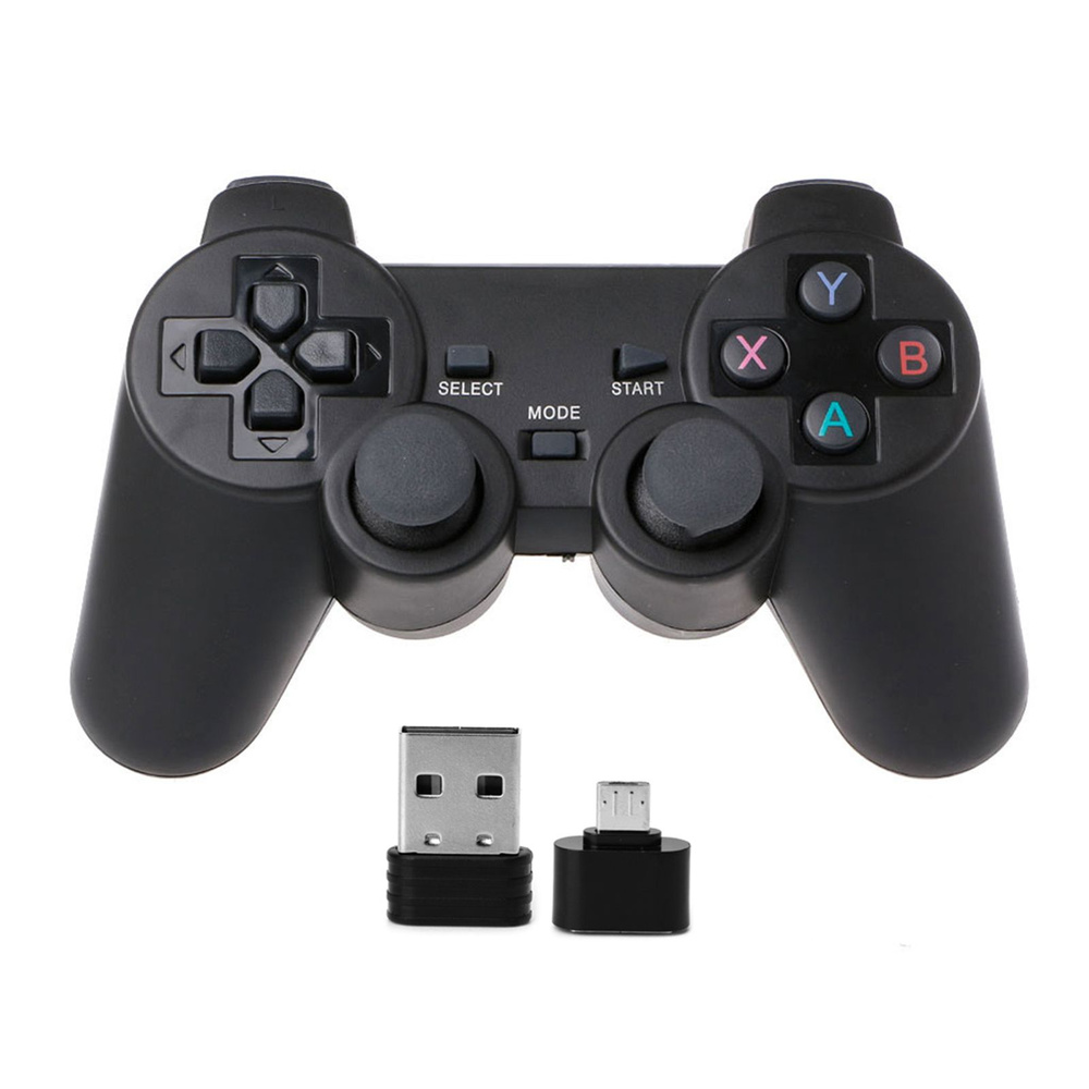 Беспроводной интеллектуальный игровой контроллер 2.4G game controller 706W с микроинтерфейсом  #1