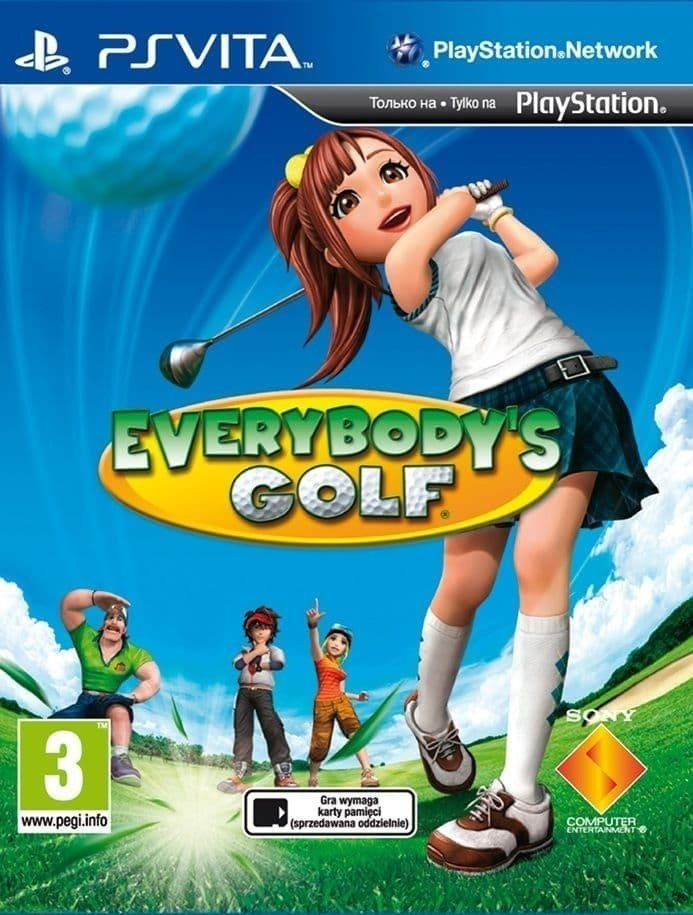 Игра Everybody's Golf (PlayStation Vita, Английская версия) #1