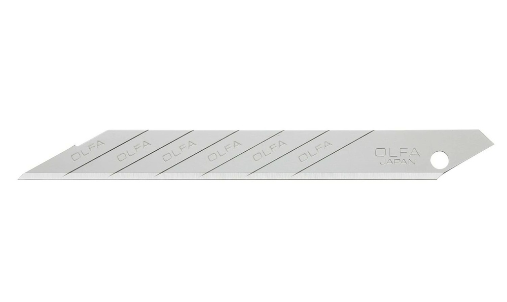 Лезвие сегментированное для ножей OLFA 9 мм, 10 шт, для графических работ OL-SAB-10  #1
