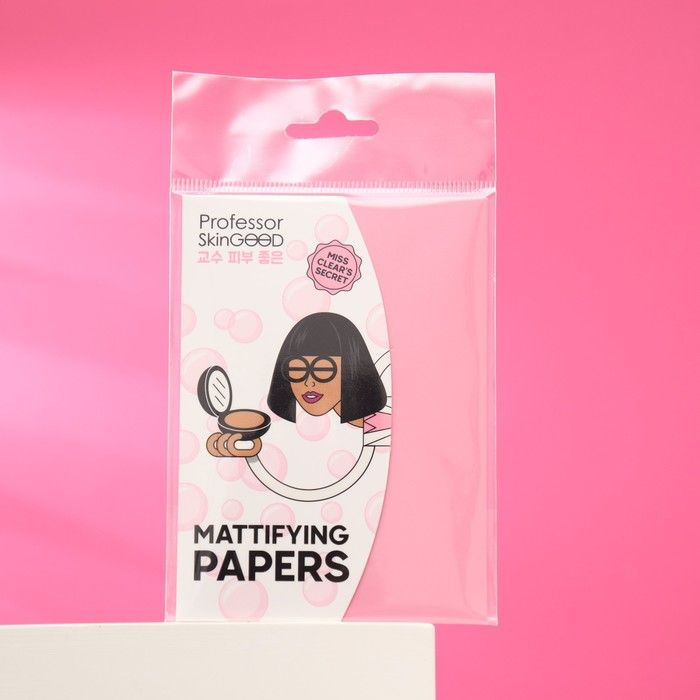 Матирующие салфетки для лица Professor SkinGOOD Mattifying Papers , 50 шт.  #1