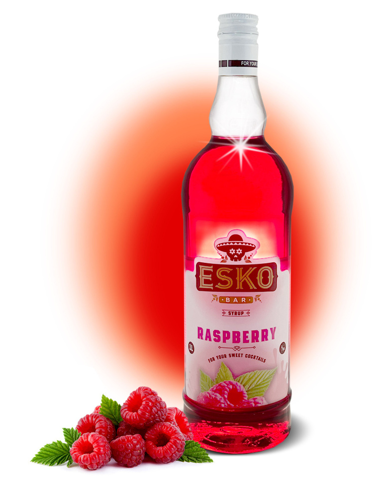 Сироп Esko Bar Raspberry (1L) #1