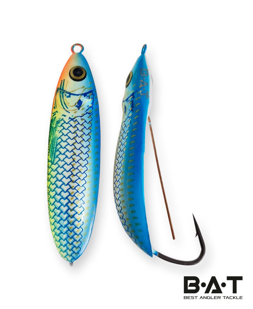 Блесна незацепляйка BAT Wild Rover 60мм, под RAPALA Minnow Spoon, незацепляющаяся, на щуку, ловля в траве, #1