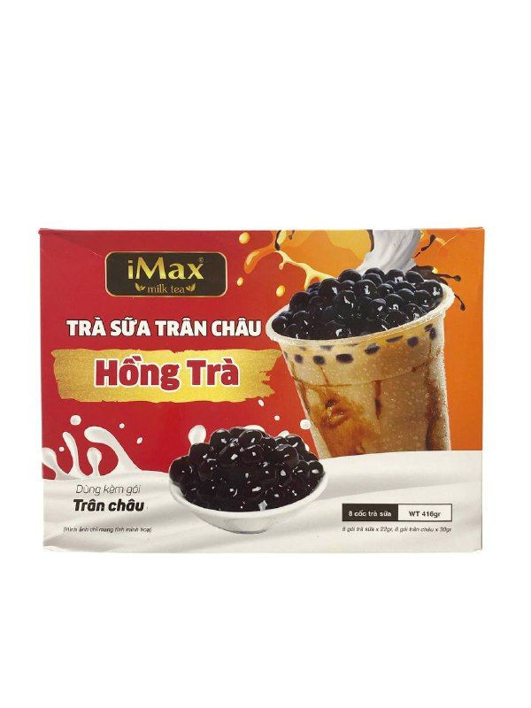 Вьетнамский чай с молоком, с шариками iMax Bubble Tea, 8 чашек, 416 г.  #1