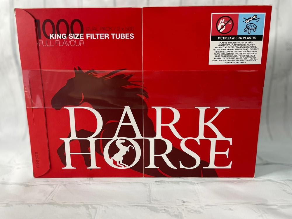 Сигаретные гильзы Dark Horse Full Flavour (1000 шт.) #1