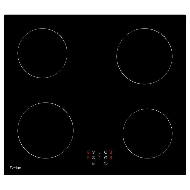 Варочная панель индукционная EVELUX HEI 640 B, черный #1