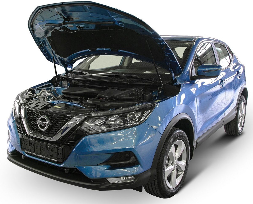 Газовые упоры капота АвтоУпор для Nissan Qashqai II 2014-2019 2019-н.в., 2 шт., UNIQAS022  #1