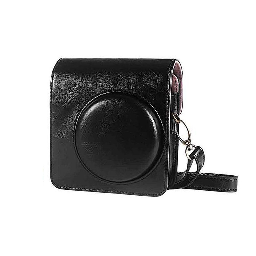 Чехол-сумка MyPads для Fujifilm Instax Mini 40 из импортной эко-кожи для фотоаппарата черный  #1