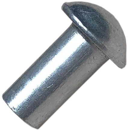 Заклепка с полукруглой головкой 2 х 3 DIN 660, алюминий (Набор 20 шт.), Заклепка под молоток КРЕПКОМ #1
