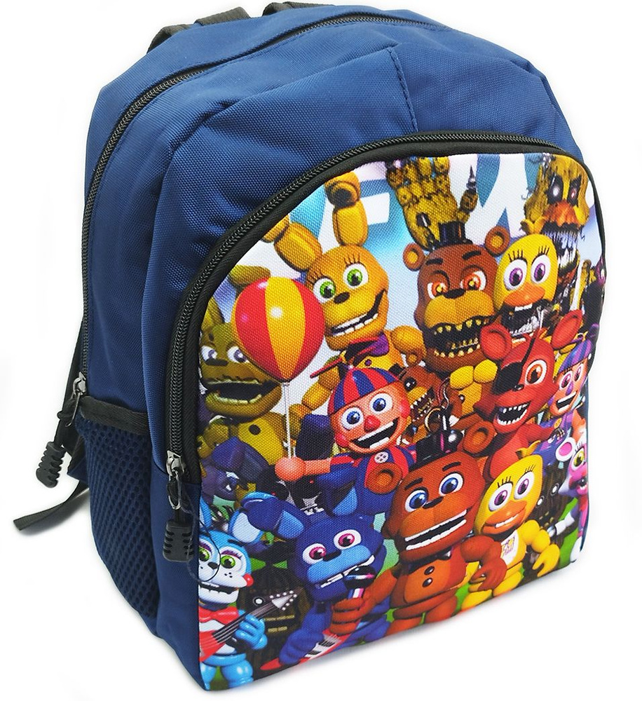 Рюкзак детский Animatronics, цвет - тёмно-синий / Дошкольный рюкзачок для мальчика и девочки Аниматроники #1