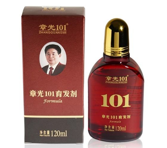 Zhangguang 101 Formula Лосьон против очаговой алопеции, от выпадения волос, для роста Чжангуан 101 Формула #1