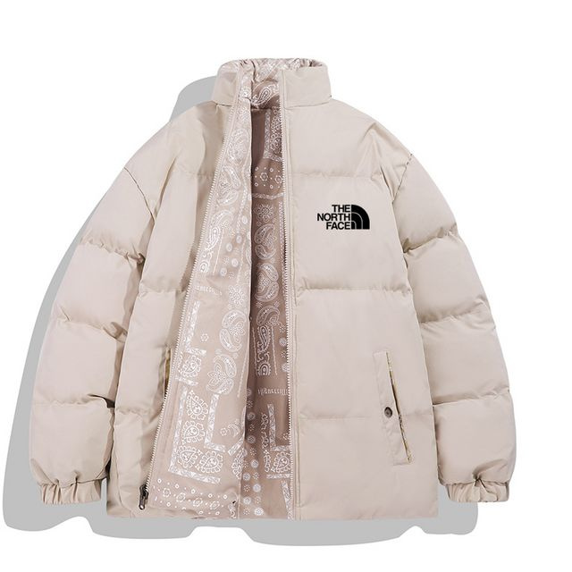 North face deals white down jacket