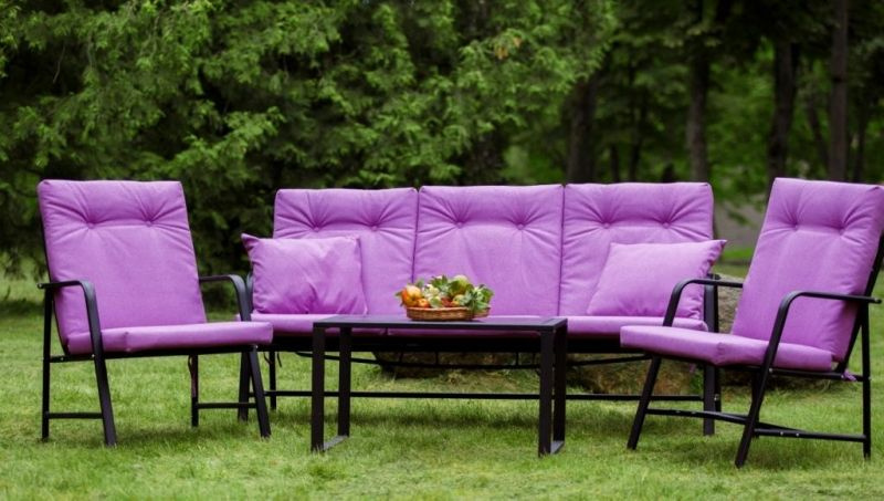 Набор садовой террасной мебели OLSA Глория-2 с1095/128 / стол / диван / 2 кресла  #1