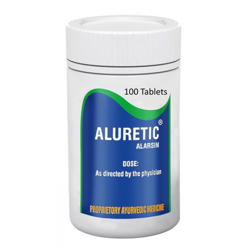 Алуретик Аларсин (Aluretic Alarsin), 100 таблеток #1