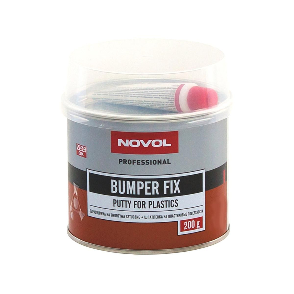 NOVOL Bumper Fix Шпатлевка автомобильная для ремонта бампера, пластика, элементов из пластмассы (автошпатлевка) #1