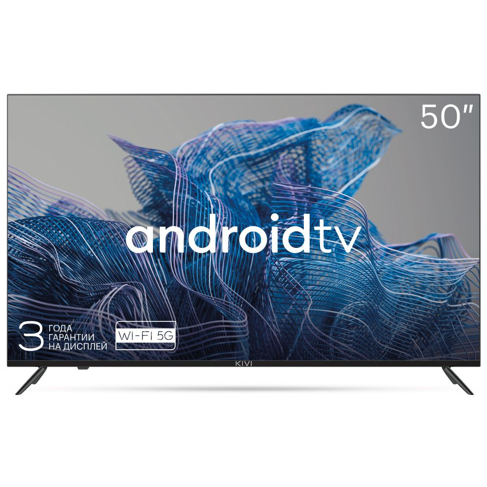 KiVi Телевизор 50U740NB 50" 4K UHD, черный #1