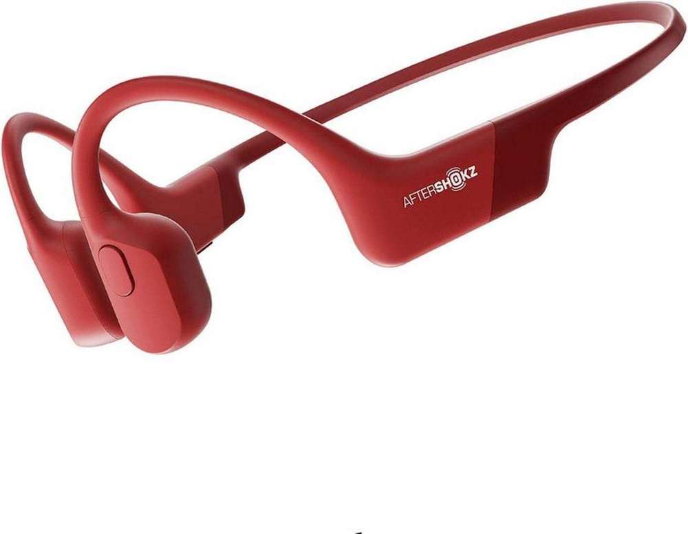 Наушники с костной проводимостью AfterShokz Aeropex, solor red #1