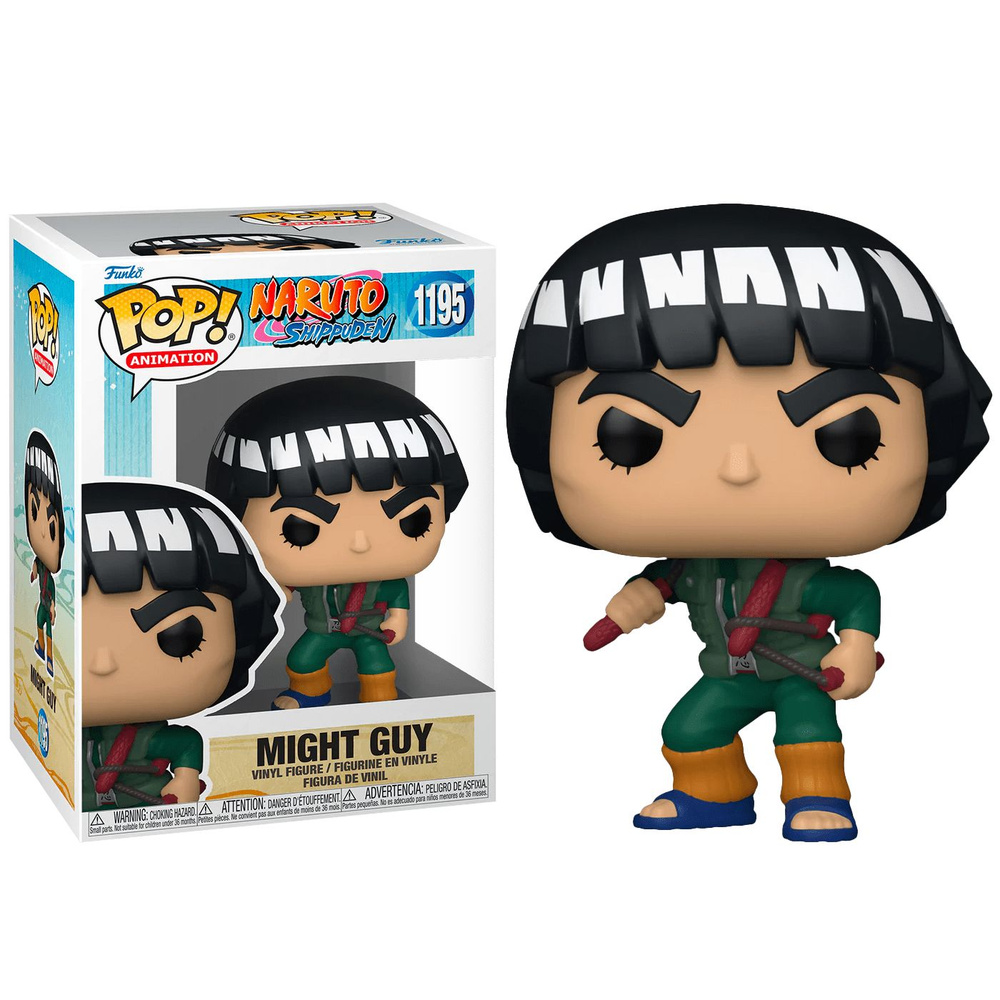 Фигурка Funko POP Might Guy из аниме Naruto: Shippuuden / Майто Гай из Наруто Ураганные Хроники Фанко #1