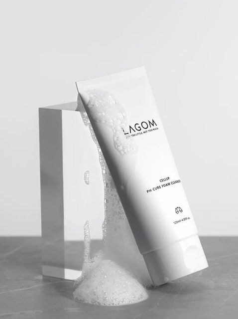 Lagom Cellup Ph Cure Foam Cleanser Пенка для умывания лица чувствительной и сухой кожи 120мл  #1