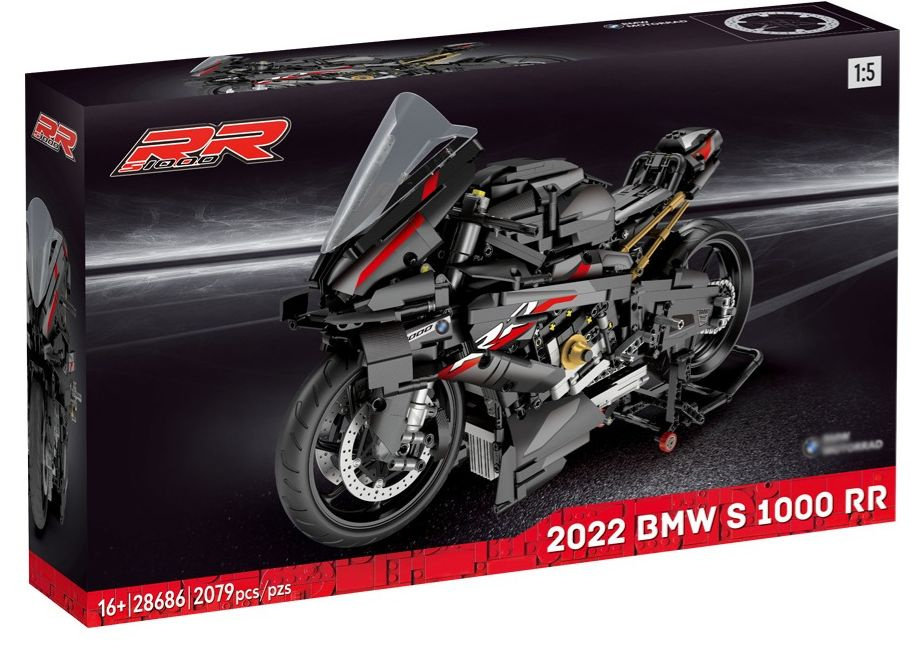 Конструктор 28686 "Гоночный мотоцикл S 1000 RR", 2079 детали #1