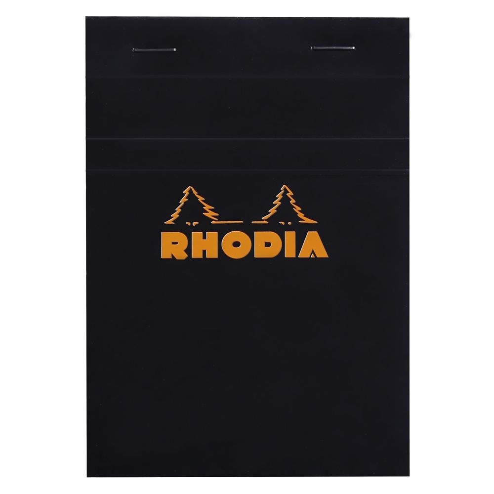 Блокнот Rhodia Basics №13, A6, клетка, 80 г, Черный, 2 шт #1