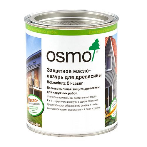 OSMO/ОСМО, Масло-воск, 708 Тик, 0,75 л. #1