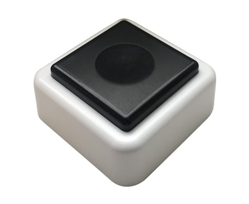 Кнопка звонка (выключатель для бытовых электрических звонков) Тритон ВЗ1-01 черн.  #1