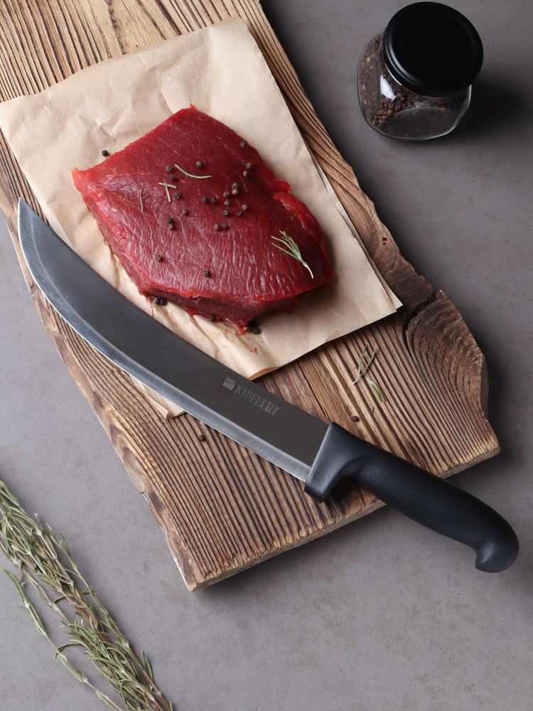 KNIFECUT Кухонный нож для мяса, разделочный, длина лезвия 25 см  #1