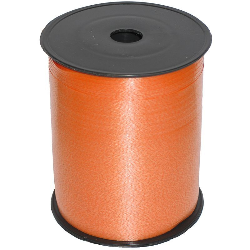 Лента для шаров и подарков / Оранжевая / 0,5 см * 500 м #1