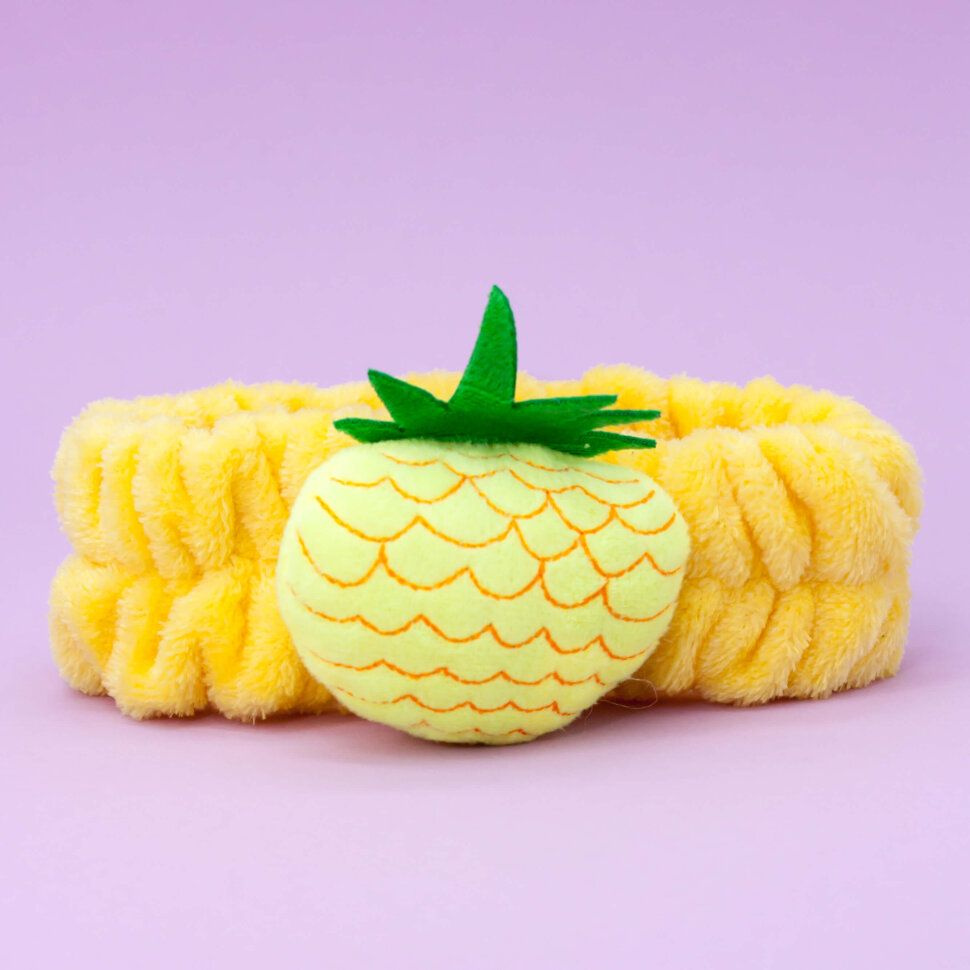 Повязка на голову ILikeGift Pineapple, желтая #1
