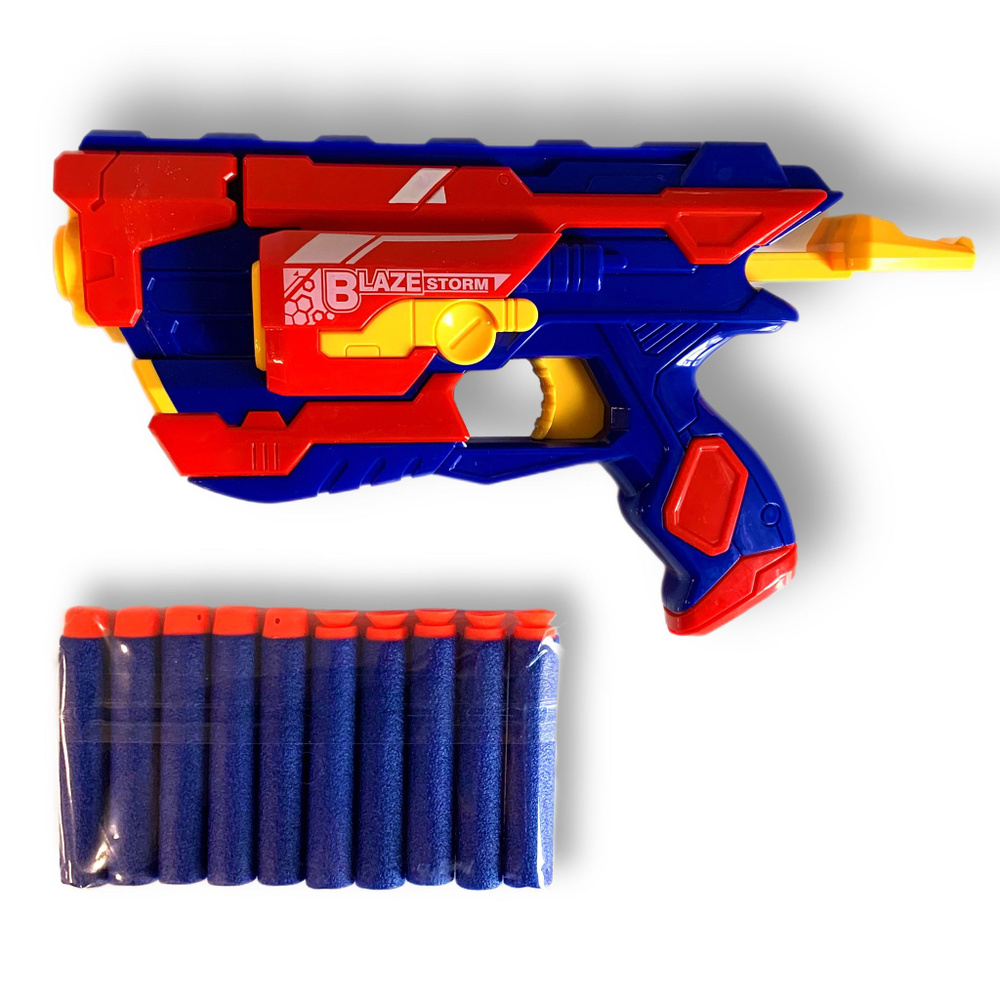 Пистолет с пульками Blaze Storm (Нерф), пластиковый #1
